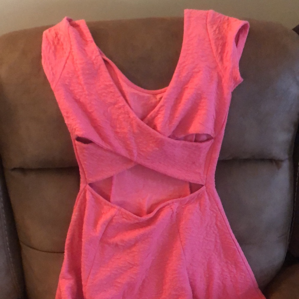 Garage mini pink dress